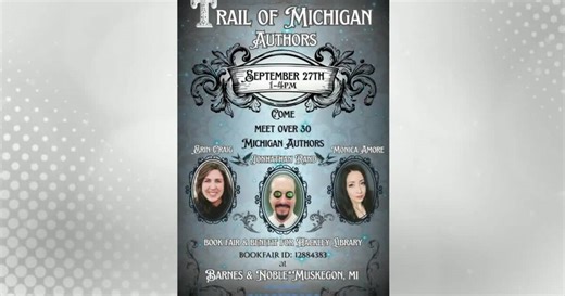 Meet 30  local authors at the Trial of Michigan Authors event in Muskegon