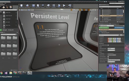 UE4官方教程 直播讲座 关卡流入门教程_合并版