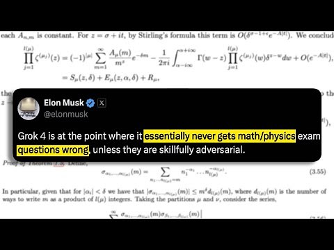 We Tested Elon's 'Superintelligence' Claim of Grok 4
