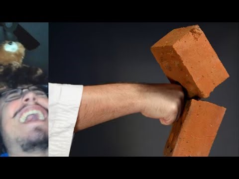 How To Break a Brick With Your Hand (HOWTOBASIC REACTION) #reaction #funny #howtobasic