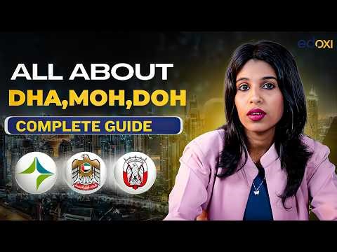 Watch This Before You Apply For UAE DHA, MOH, DOH | Full Syllabus Guide
