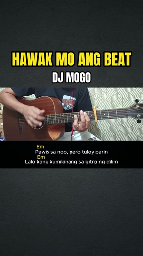 Hawak Mo Ang Beat - DJ Mogo | Easy Guitar Tutorial