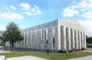 "Parthenon of Books" Constructed from 100,000 Banned Books Rises at Nazi Book Burning Site in Germany