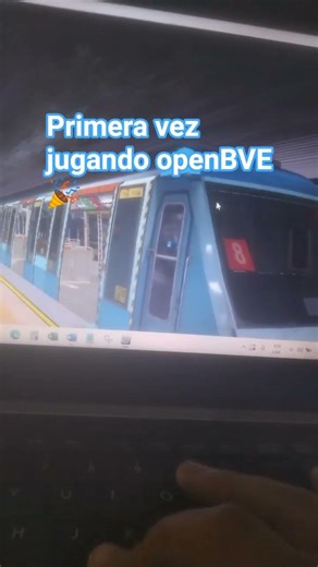 openBVE ns-93 2074+bocina saliendo de la cisterna