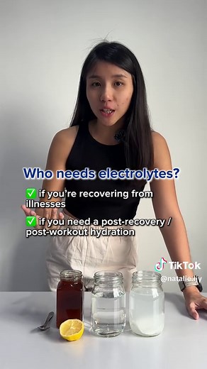 Make Natural Electrolytes at Home Easily