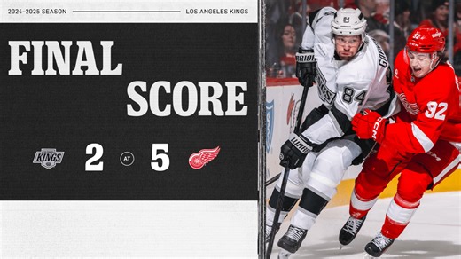 1/27 Final - Kings 2, Red Wings 5