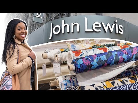 Fabric Shopping at John Lewis Haberdashery Oxford Street London