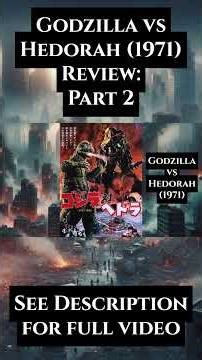 Godzilla vs Hedorah (1971) Review: Part 2 #godzilla #hedorah #showaera #movierecap