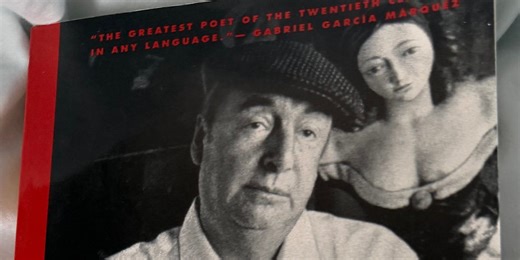 Pablo Neruda: "I wheeled with the stars, / my heart broke loose on the wind.”