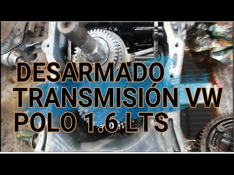DESARMADO DE TRANSMISIÓN VW POLO MOTOR 1 6 LTS