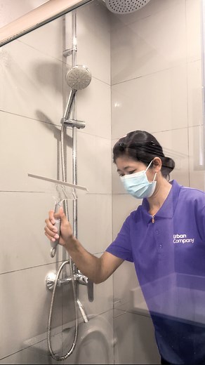 Embrace the tranquility of a freshly cleaned home. Our at-home cleaning service brings you moments of calm amidst the chaos, leaving your space pristine and serene. 🌿✨ | Urban Company Singapore