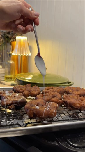 Apple fritters #applefritters