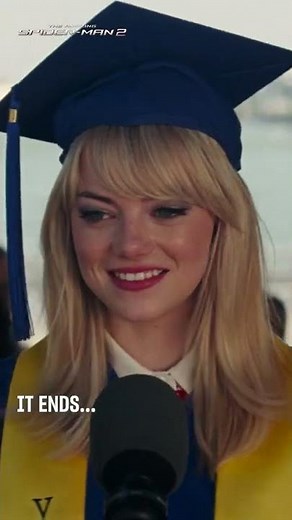 The Amazing Spider-Man: Gwen's Grad Speech (Emma Stone MOVIE #SHORTS)