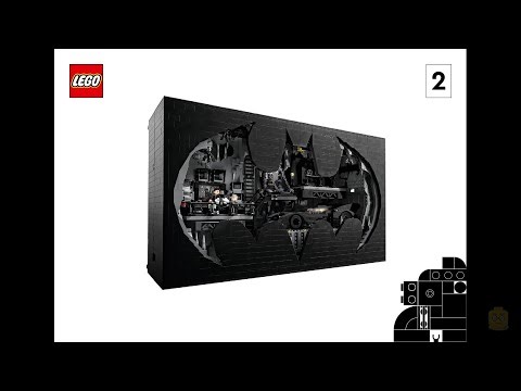 LEGO DC 76252 - Complete Batcave™: Shadow Box Instructions! (Booklet 02 of 04)