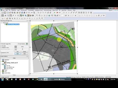 Geosoft - Exporting a geotiff for Google Earth, ArcMap or seismic software