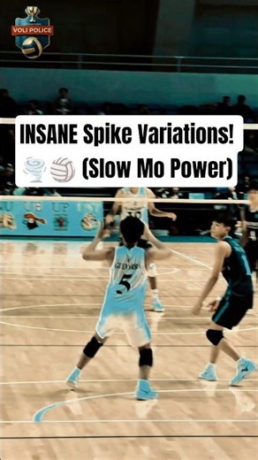 The ART of Heavy Hitting! 🎨💥 Beautiful Slow Motion Spikes