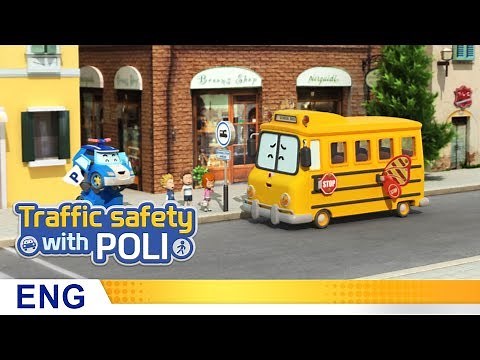 Trafficsafety with Poli | #03.School bus safety