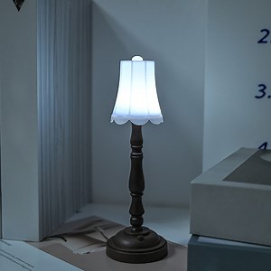 Clearance! Ikeay Small Table Lamps for Bedroom,Cordless Table Lamps Retro Night Light with Led Bulb Battery Powered Led Desk Lamp for Bedroom/Couple Dinner/Desk/Cafe/Dining