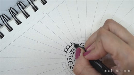 How to draw Mandala Art for beginners