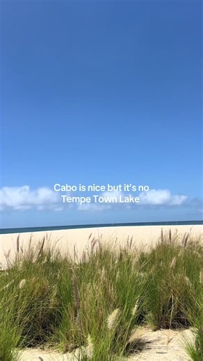 Nothing beats those afternoon walks next to Tempe Town Lake. Not even Cabo! #tempe #arizona #funny #arizonastate