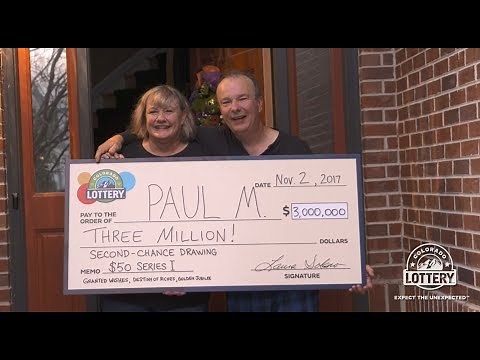 Second-Chance: Paul M Wins $3 Million - $50 Scratch Ticket (Series I)