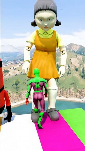 GTA 5 Epic Water Ragdolls | Spider-Man Jumps / Fails ep.15568 #shorts