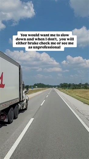 Rig Tales on Instagram: "I can't understand why you'd wanna pass with 1-2mph difference #truckerlife #trucking #truckdriver"