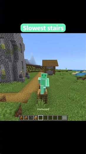 Minecraft slowest stairs moment