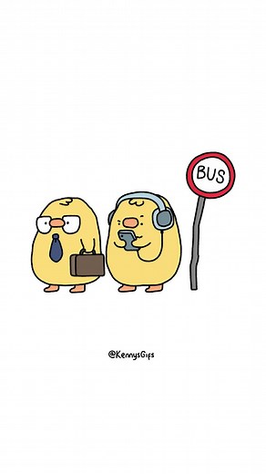 Adorable Birb Animation | Cute Animal Art by Kennysgifs