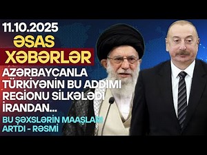 Son dəqiqə! Əsas xəbərlər 11.10.2025 (Xəbər Bələdcisi) xeberler, son xeberler bugun 2025