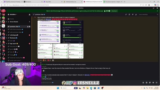 CASHHH TWITCH AND VIP SLIPS $!! NBA sports talk / Vibing