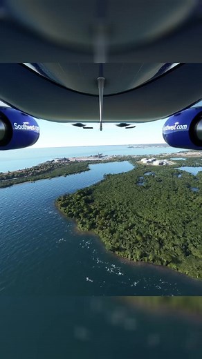 1.1M views · 7.1K reactions | Low altitude landing! Southwest airbus a320 landing at Tampa airport! #aviation #planespotting #aeroplane #flyingdreams #pilot #pilotlife #most #dangerous #landing | ThrottleMix | Facebook
