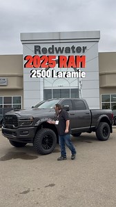 Get into the latest and greatest New 2025 Rig Ready RAM 2500 Laramie Night Edition Crew Cab 4x4 for sale exclusively at Redwater Dodge. Click for 29 photos & model details: https://www.redwaterdodge.com/vehicle-details/new-2025-ram-2500-laramie-night-edition-crew-cab-4x4-rig-ready-ram-cummins-diesel-leather-heated-vented-seats-redwater-ab-id-62349137 Stop by Redwater Dodge for a quick visit and a great New Rig Ready RAM 2500 for sale at Alberta's No. 1 Cummins Diesel Dealer! Stock # SR23199 VIN 