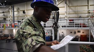 Recruits perform a simulated line-handling evolution at Recruit Training Command (RTC). The hands-on learning curriculum at RTC tests recruits on their war-fighting skills before they reach the fleet. More than 30,000 recruits graduate annually from the Navy's only boot camp. (U.S. Navy video by Mass Communication Specialist 2nd Class Camilo Fernan/Released) View this video on YouTube at https://youtu.be/GMZKFSVM3jU | U.S. Navy Recruit Training Command