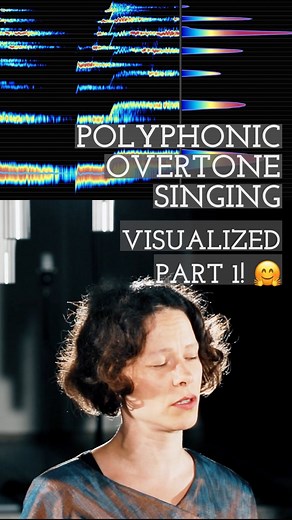 Anna-Maria Hefele | Overtone Singer & Educator on Instagram: "Polyphonic Overtone Singing Visualized. 👁️❤️🎶 👉Comment ‘learn’ to get access to my exclusive video course, or type ‘masterclass’ for a link to 1:1 coaching sessions with me @annamariahefele! Follow now so you don’t miss what’s next! 🙌 @annamariahefele & @overtoneacademy 👍🏻 www.overtone.academy #overtone #overtonesinging #polyphonicovertonesinging #overtoneanalyzer #spectrogram #sound #vi