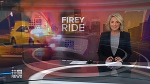 23K views · 153 reactions | #EXCLUSIVE: An Uber ride turned into much more for a driver and his two passengers last night, when their vehicle burst into flames on a street in Sydney. #9News | WATCH LIVE 6pm | 9 News | Facebook
