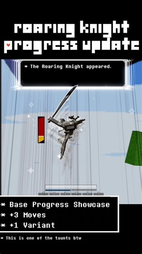 Roaring Knight Moveset JJS (WIP)