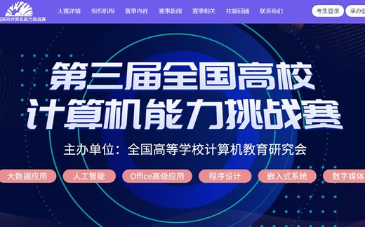 “全国高校计算机能力挑战赛”赛事简述、建议～