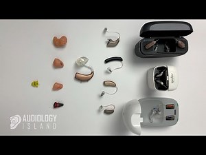 Different types of hearing aids by Audiology Island