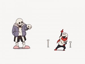 【Undertale动画】帕帕的特殊攻击（BY：Adrian Jiménez）