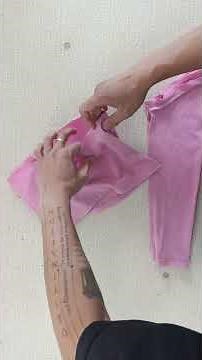 Creating a beach outfit with old clothes is easy #sewing #diy #handmade #tips