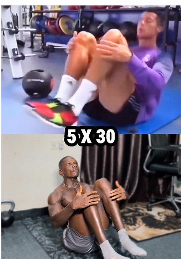 Christiano Ronaldo's Abs Workout Routine