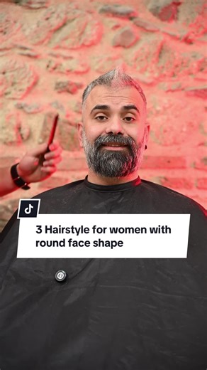 3 γυναικεία κουρέματα για ένα στρογγυλό πρόσωπο που δεν το φουσκώνουν κι’αλλό✨✂️ #roundface #hairideas #hairinspo #layers #foryoupage