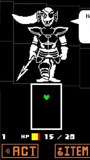 Undyne Battle #shorts #undertale