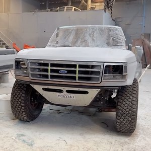 3K views · 75 reactions | We’re taking pre-orders on our new 92-96 F150 one piece. This one is for you 40” tire guys! The wheel base is pushed forward 3” & the bulge is conservative putting the overall width at 86”. It’s the perfect width for off the shelf 4”, & 6” over kits. Make sure to thoroughly read through the product description for more details on this early access opportunity! #McNeilRacingInc #OBS #Bronco #Prerunner | McNeil Racing Inc | Facebook