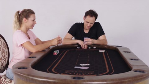 Barrington 10-Player Poker Table with Dining Table Top PK100Y22028