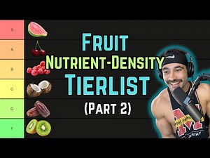 Fruit Nutrient-Density Tier List (Part 2)