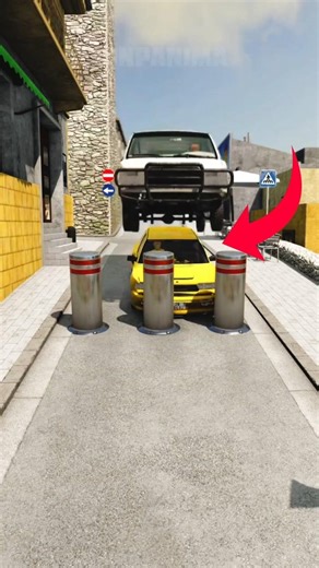 Car BeamNG Drive Crash | Car BeamNG Game Android #shorts #carcrash #cars