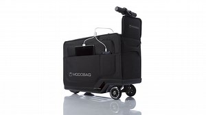 Motorized Smart Carry-On Luggage That Easily Converts Into a Conveniently Rideable Scooter
