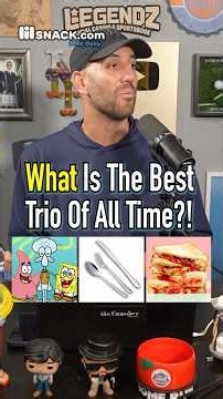 What Is The Best TRIO Of All Time? #shorts #trio #cartoon #sandwich #alltime